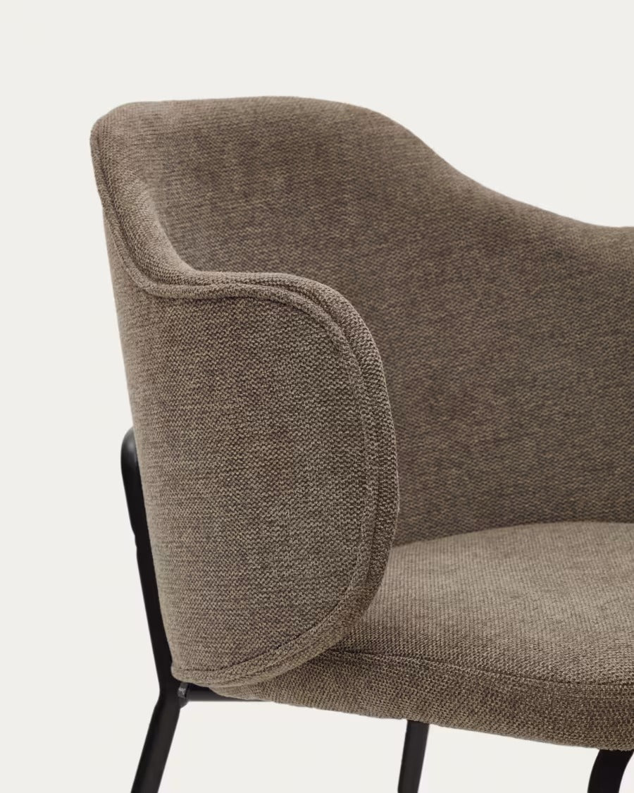 Yunia Chair in Brown