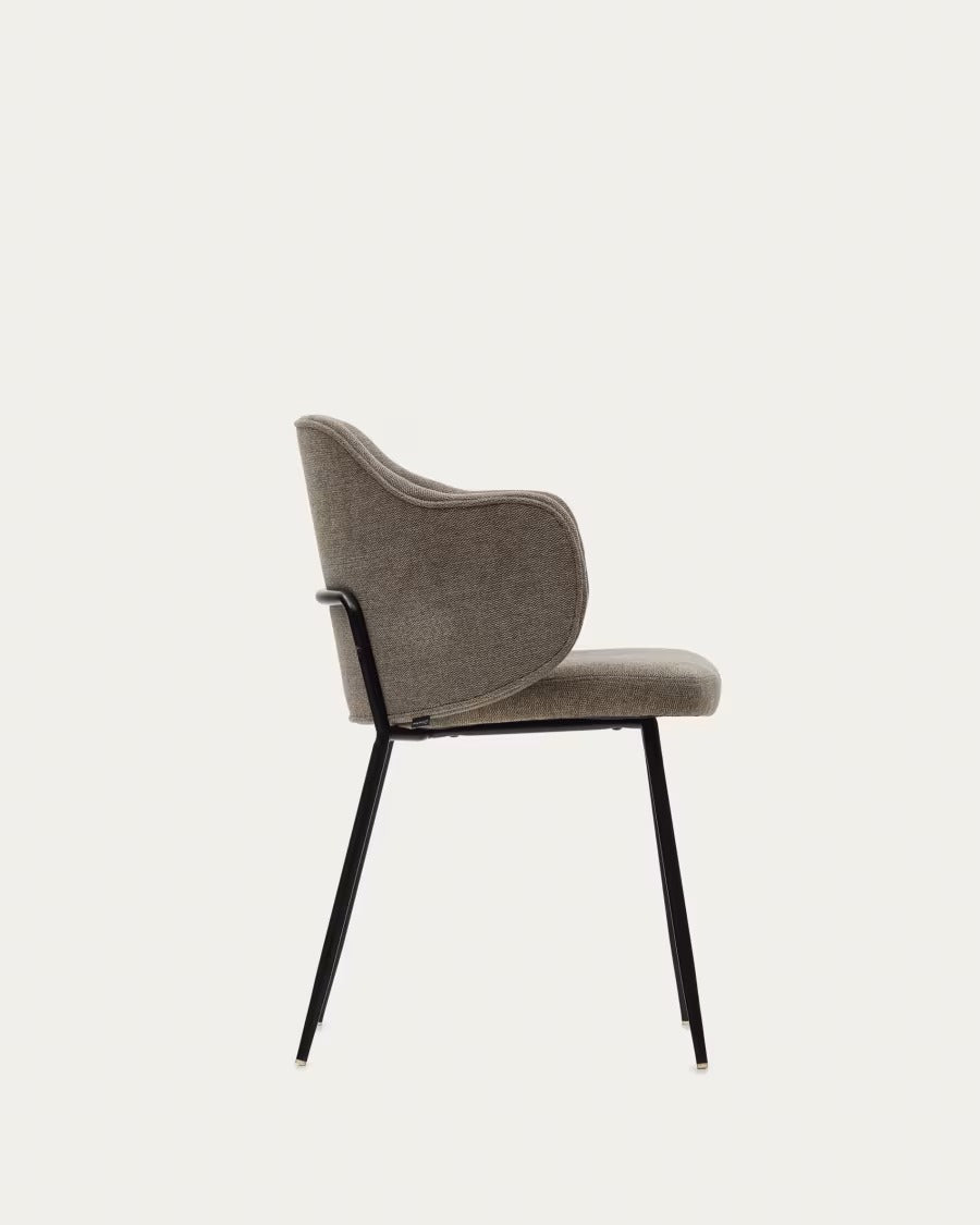 Yunia Chair in Brown