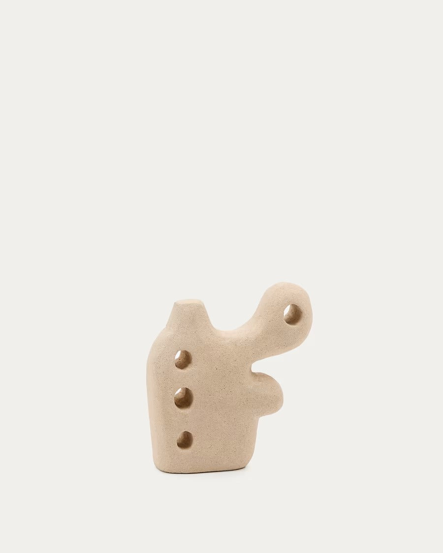 Arif Stone Sculpture in a beige finish, 20cm