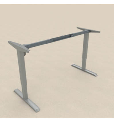 A/C FRAME FOR OFFICE TABLE TOP - GREY. SUITABLE UP TO 80KG WEIGHT CAPACITY. WIDTH FROM 112-152 CM AND HEIGHT FROM 68 CM TO 118 CM