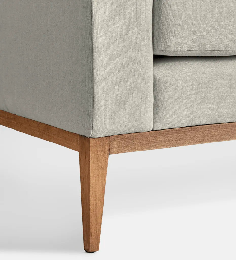Cyprus 3 Seater Couch in Milly Natural Fabric