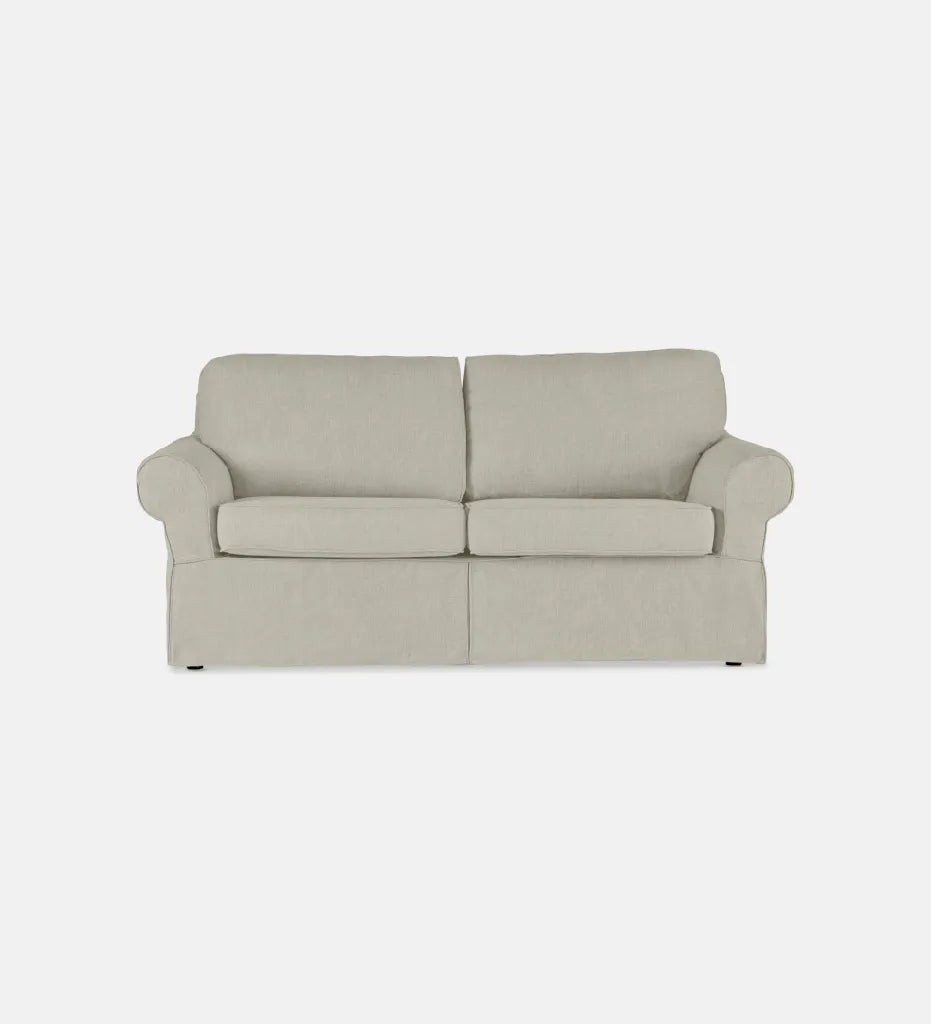 Middleton Slipcover 2 Seater Sleeper  - Fabric Thuli Cement
