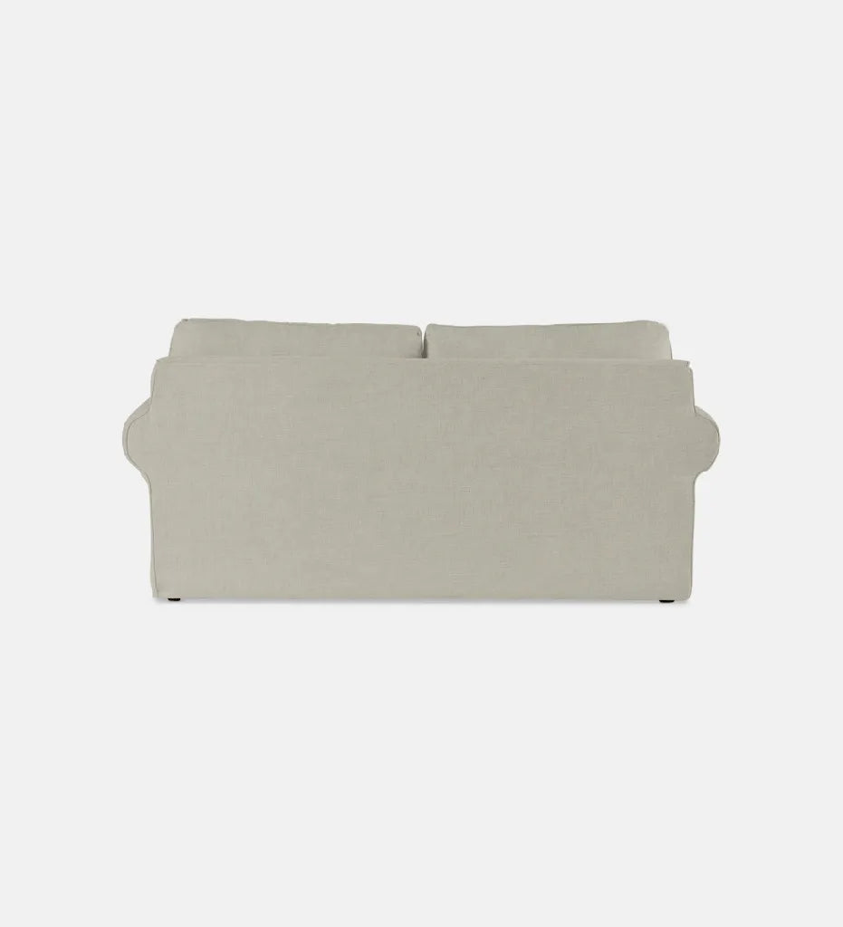 Middleton Slipcover 2 Seater Sleeper  - Fabric Thuli Cement