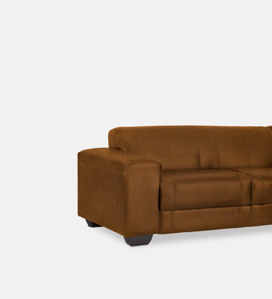 Terry Leather 2 Seater - Leather Matador Tan