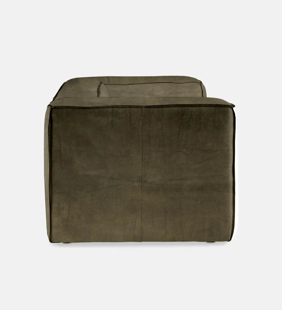Serengeti Leather 3 Seater - Leather Zambezi Forest