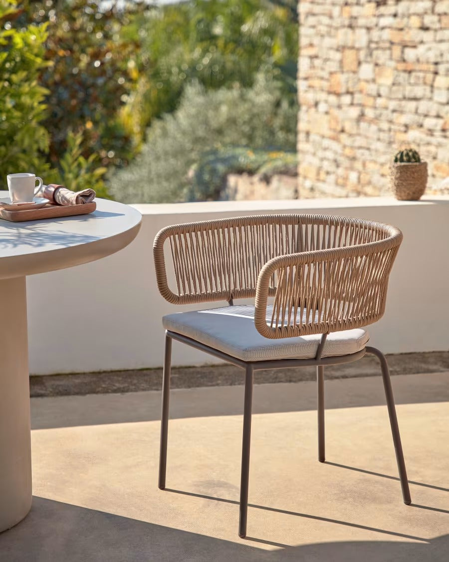 Nadin Chair in Beige Cord