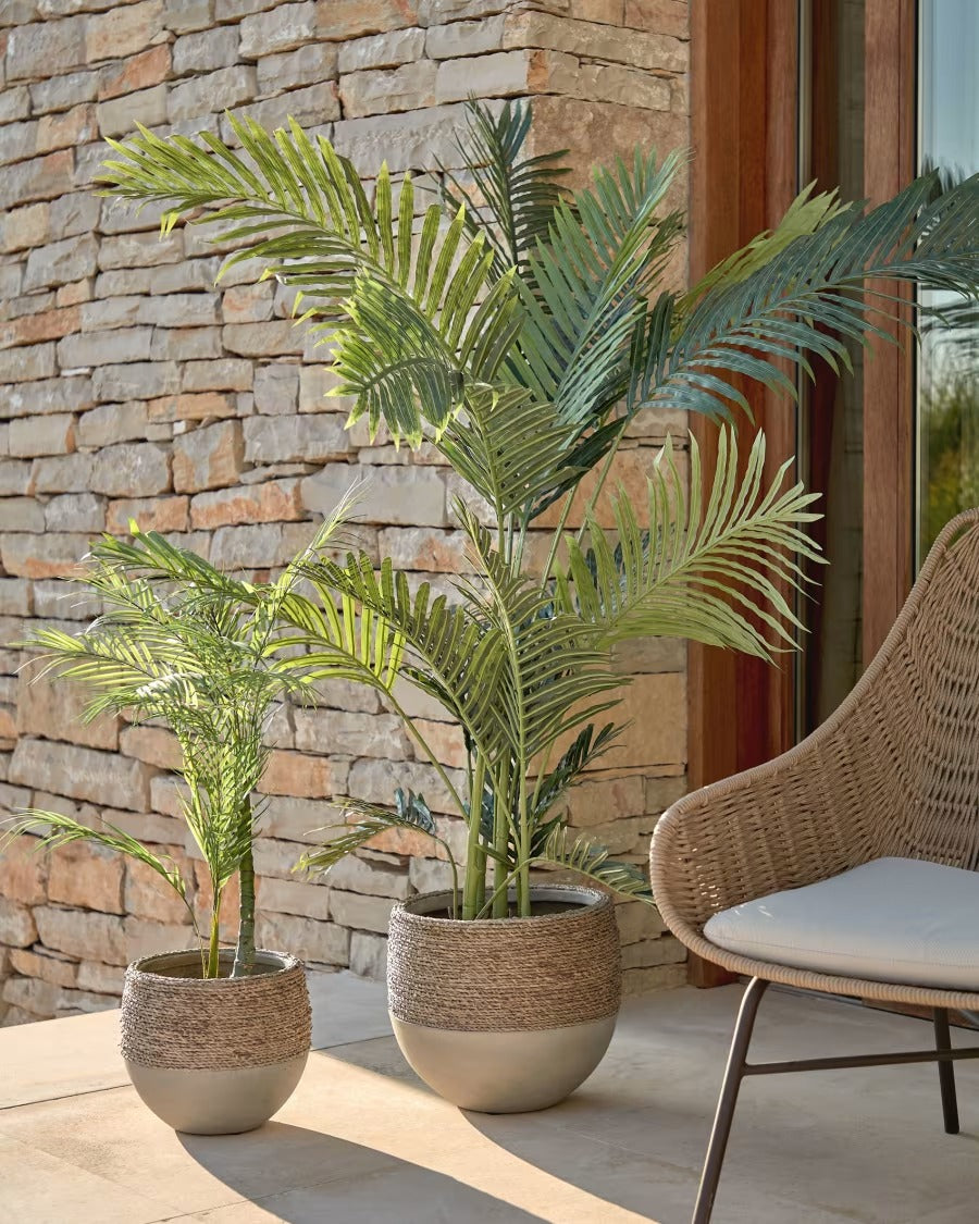 Palmera Artificial Palm Tree with black plantpot 70 cm