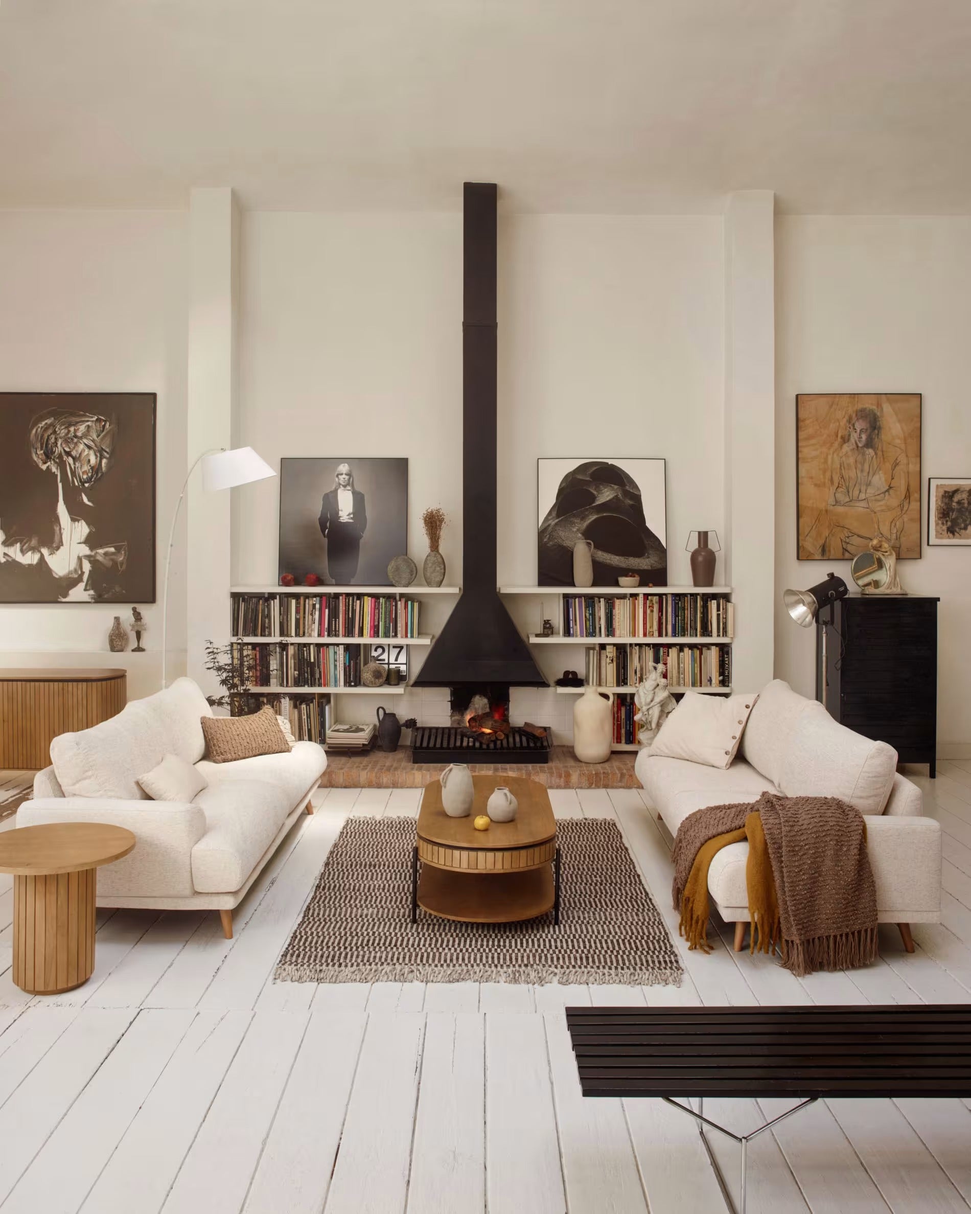 Karin 3 Seater Sofa in Beige