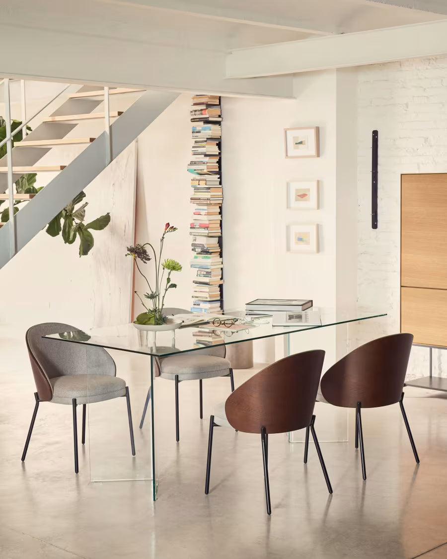 Burano Glass Table# 200x90cm.
