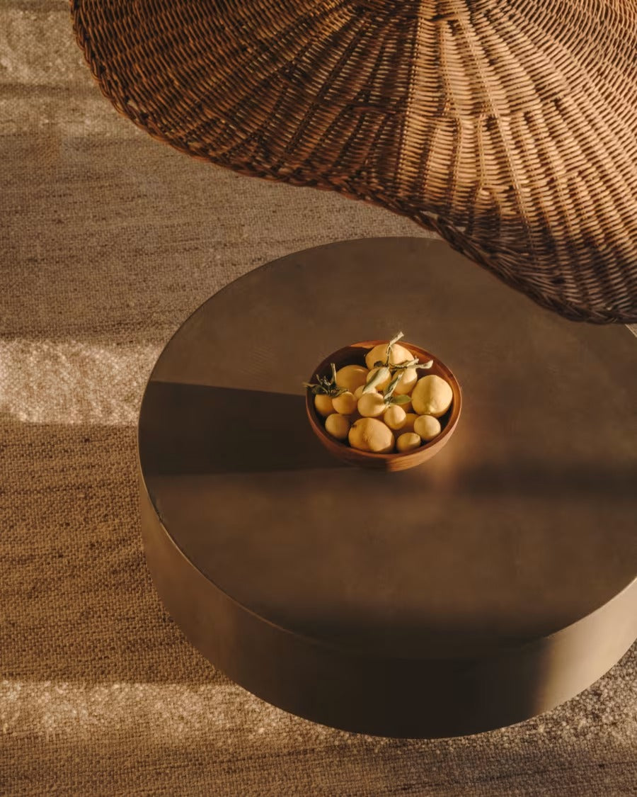Garbet Cement Coffee Table, ? 80 cm