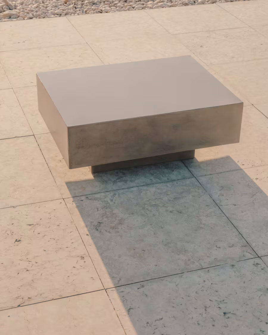 Rustella cement coffee table