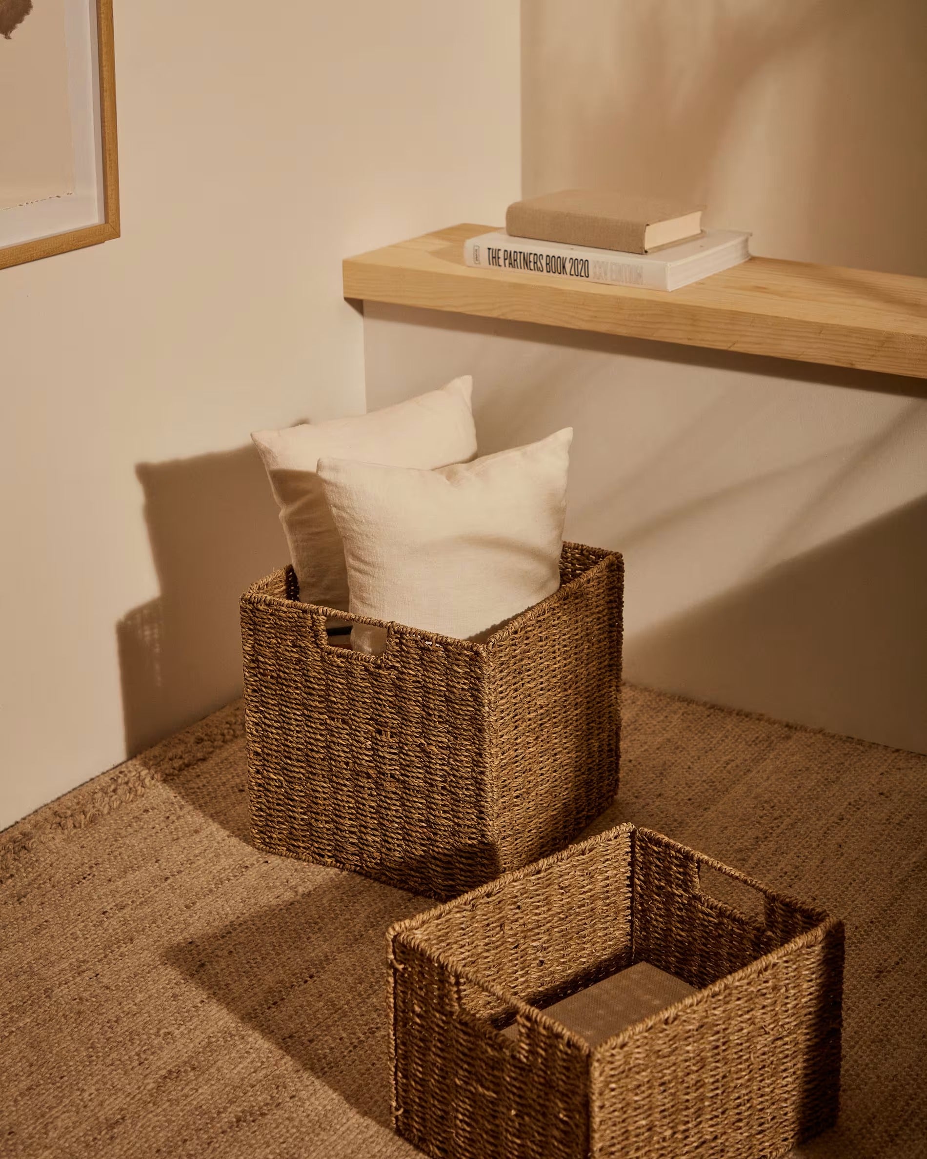 Tossa Natural Fiber Folding Box