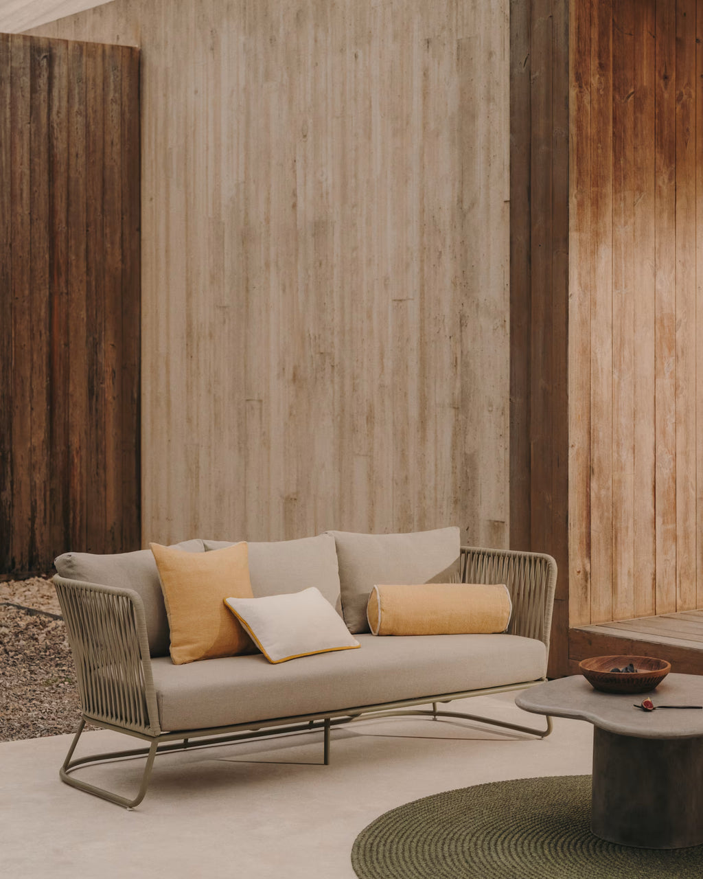 Saconca 3-seater outdoor sofa