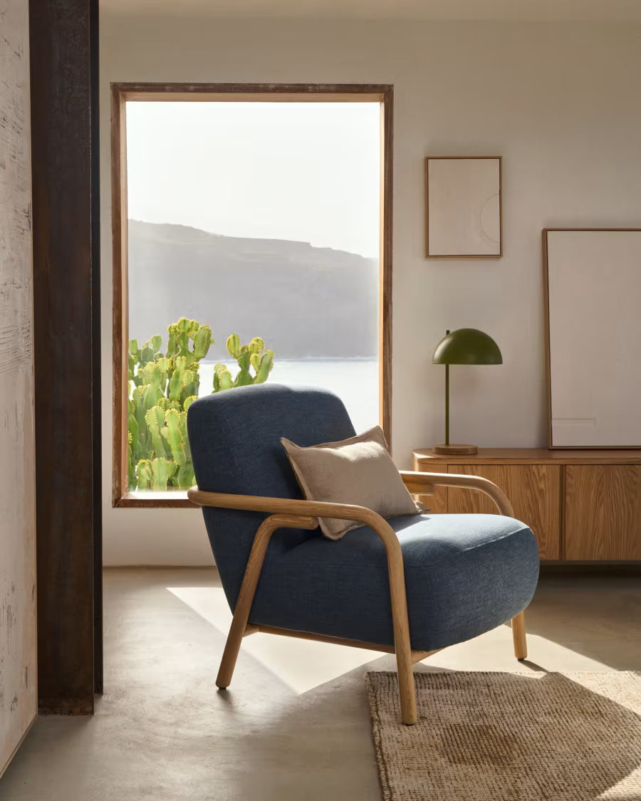 Sylo Blue armchair.