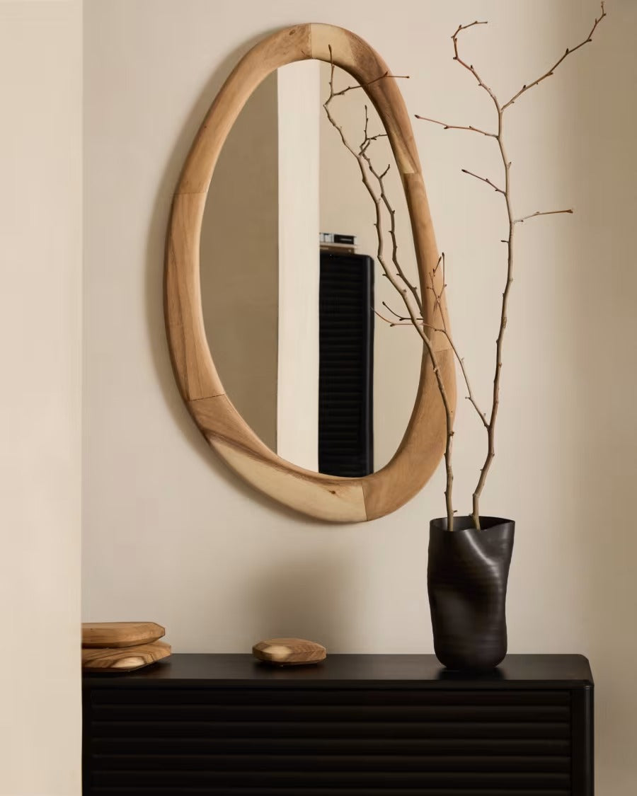 Selem Mungur Wood Mirror