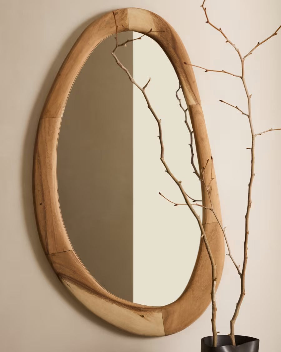 Selem Mungur Wood Mirror