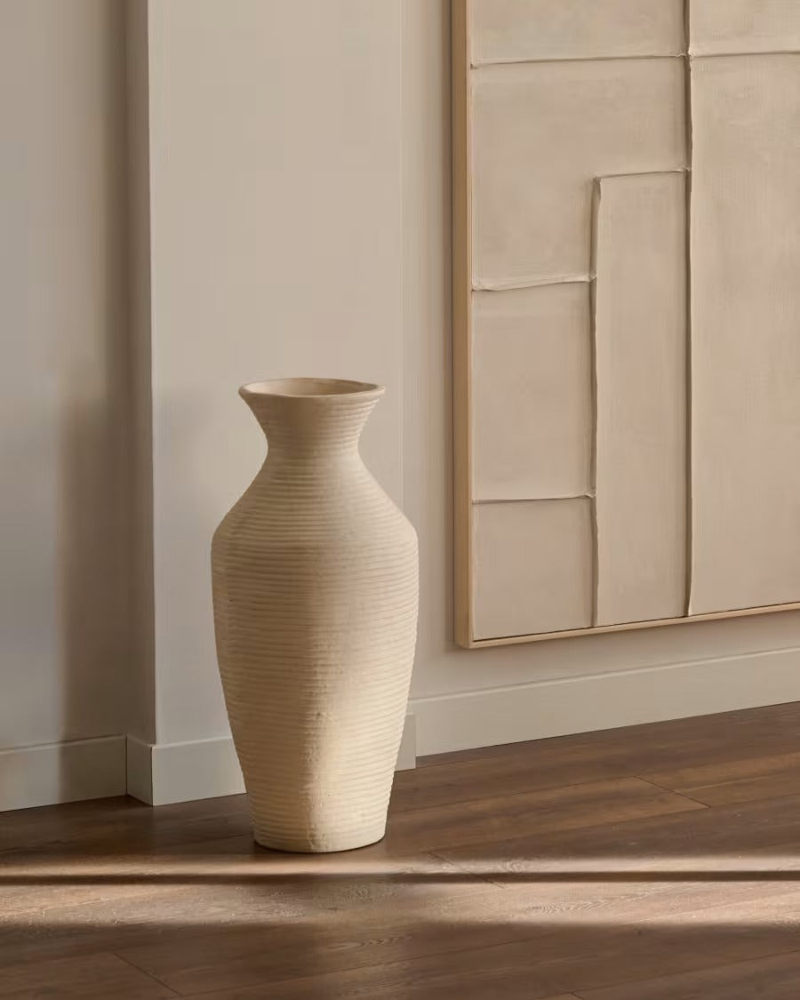 Pria White, Papier Mâché Vase, 72 cm