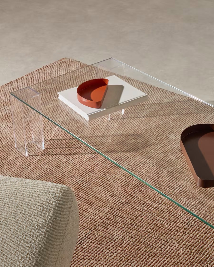 Mistra Maroon and Red Iron Tray
