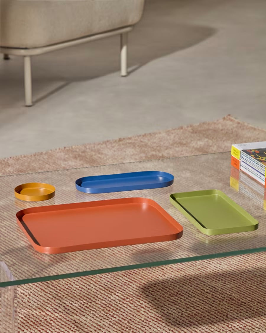 Mistra Multi-Coloured Iron Tray Set