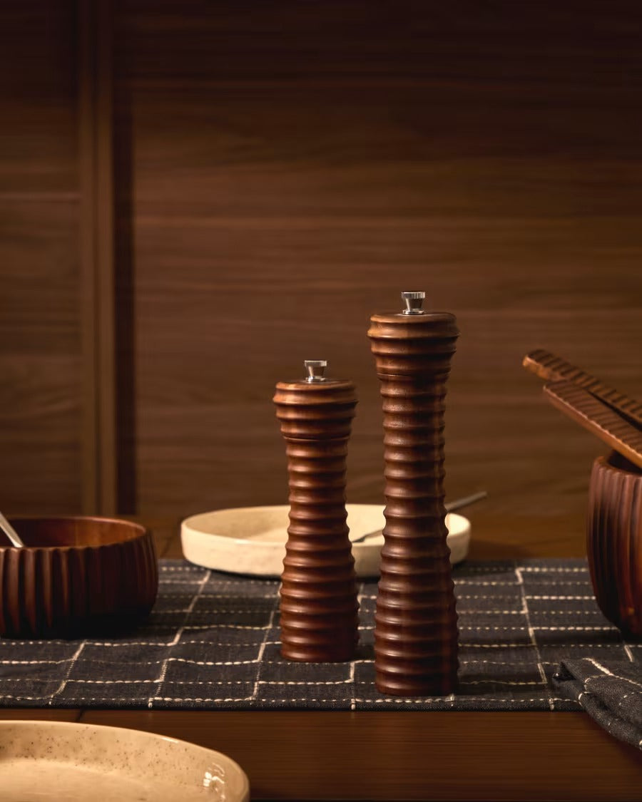 Rommu Salt and Pepper Mill made of acacia wood, 24 cm