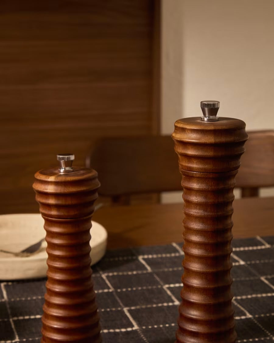 Rommu Salt and Pepper Mill made of acacia wood, 24 cm