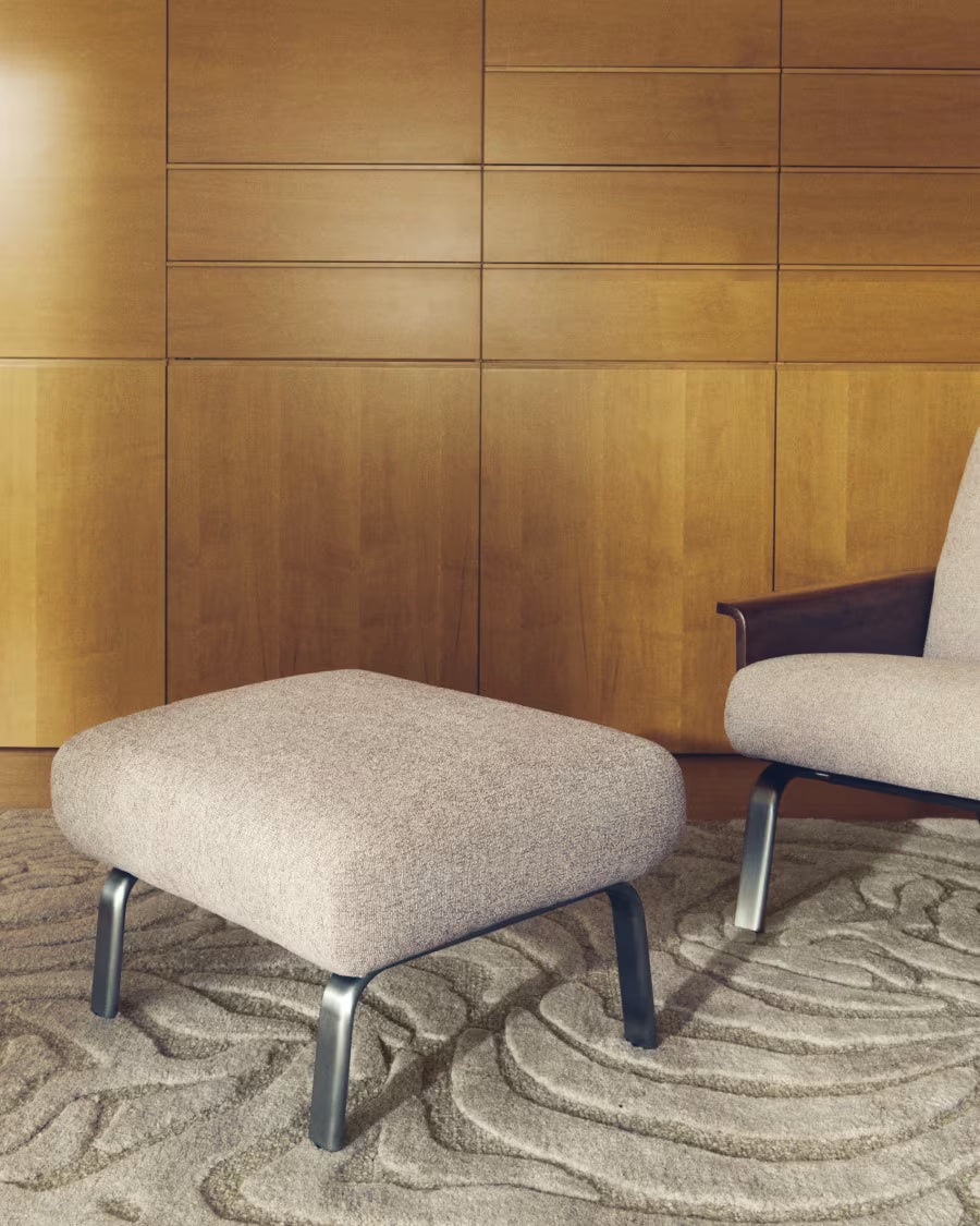 Tribet zebra jacquard wool rug 200 x 300cm