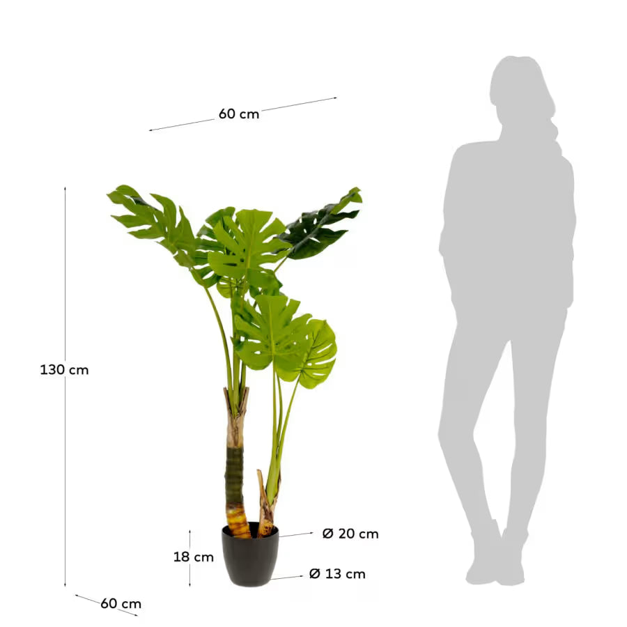 Monstera artificial plant 130 cm.