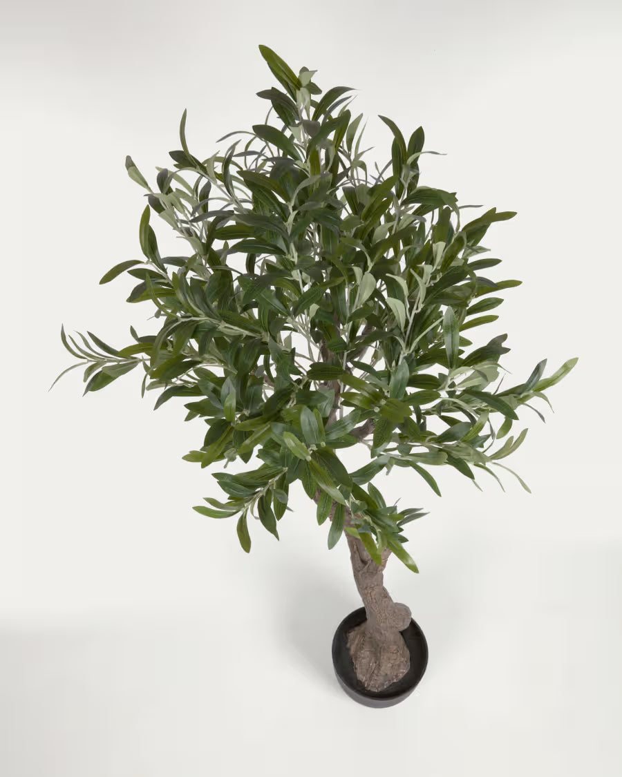 Artificial Olive Tree with black plantpot 140 cm.
