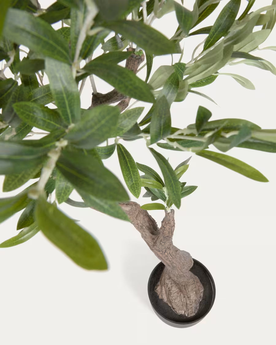 Artificial Olive Tree with black plantpot 140 cm.