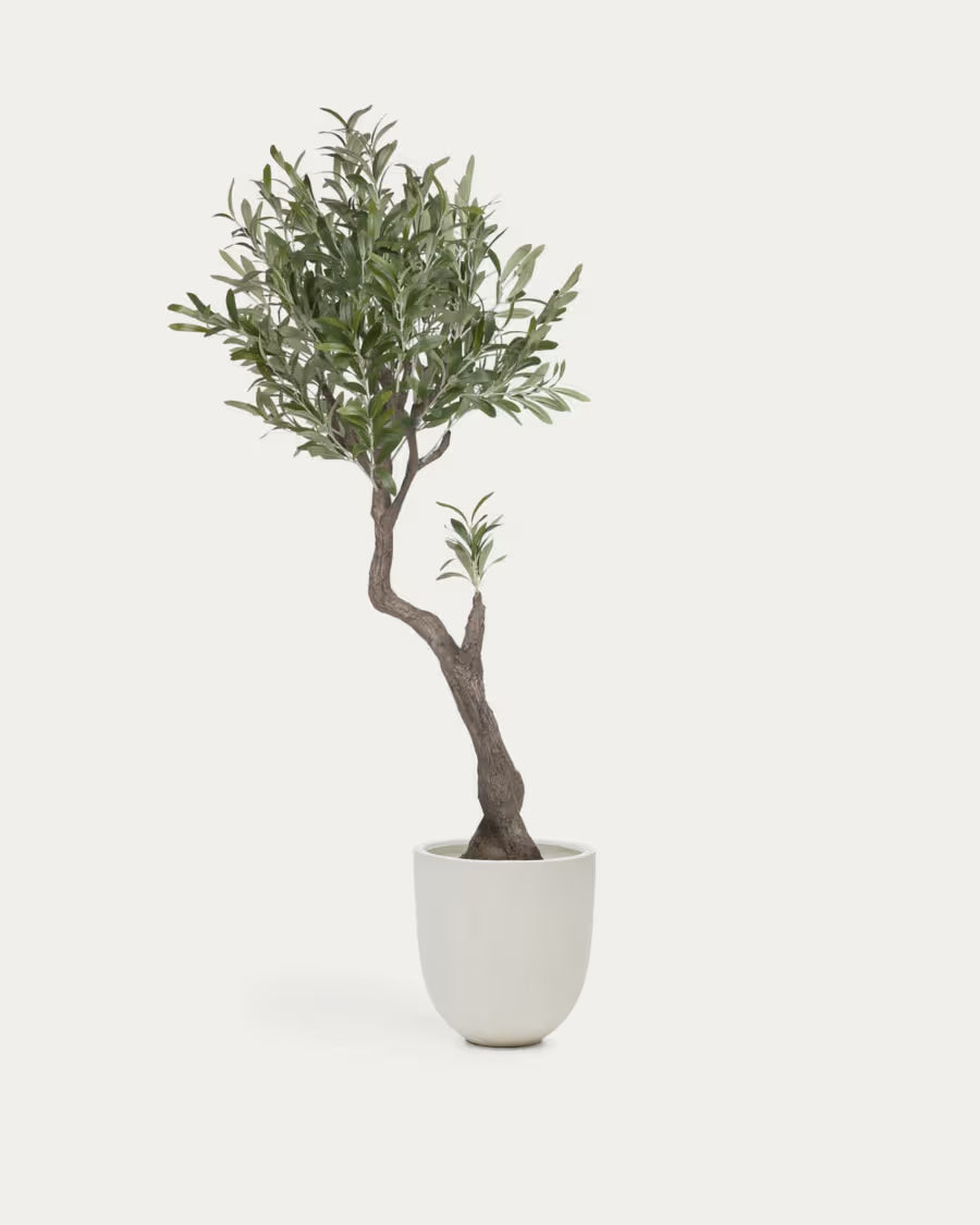 Artificial Olive Tree with black plantpot 140 cm.