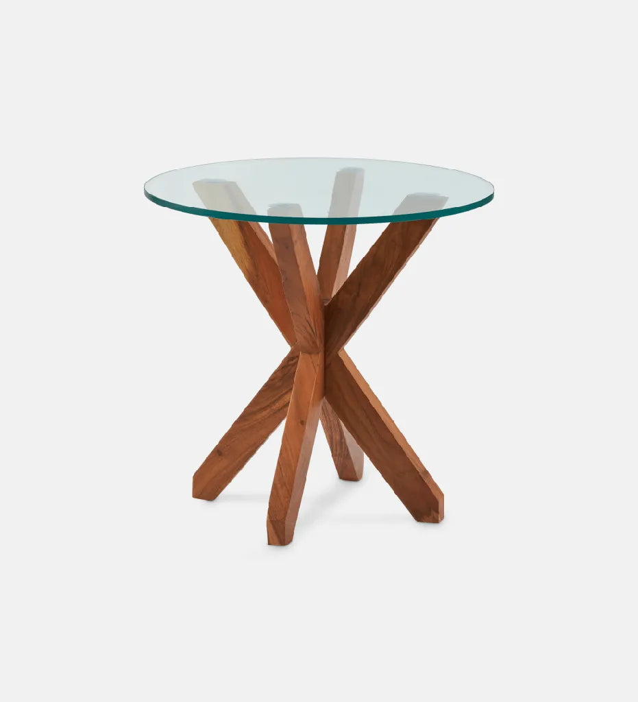 Asapur Lamp Table - Bark