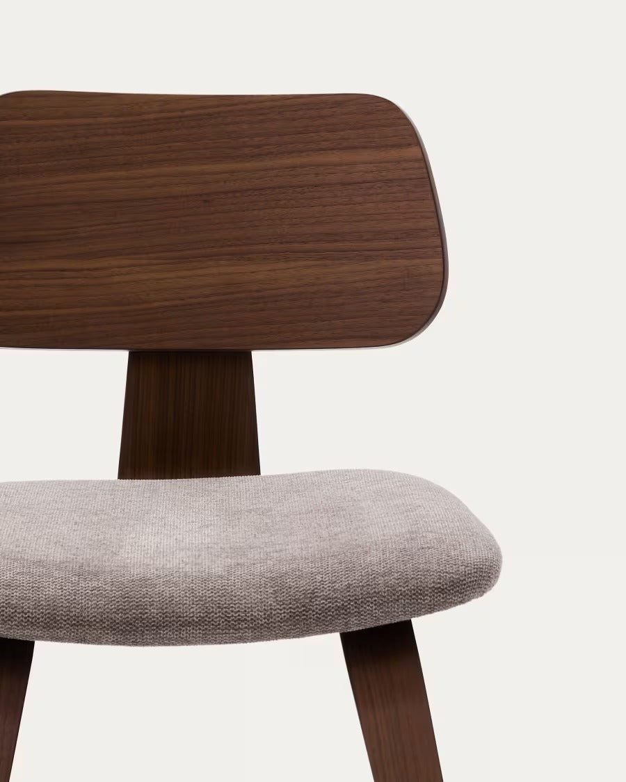 Gena Chair in Beige Chenille