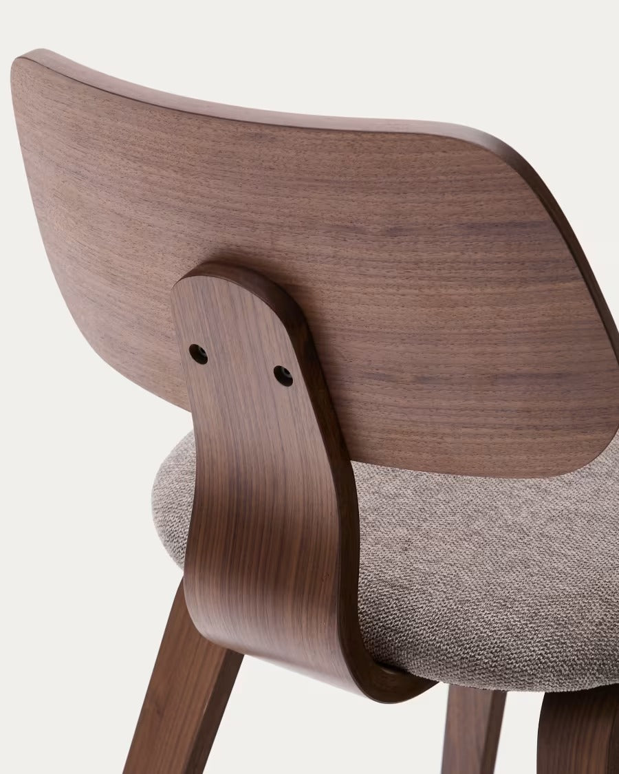 Gena Chair in Beige Chenille