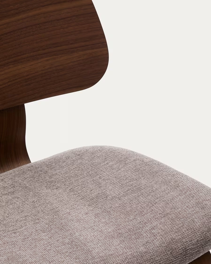 Gena Chair in Beige Chenille