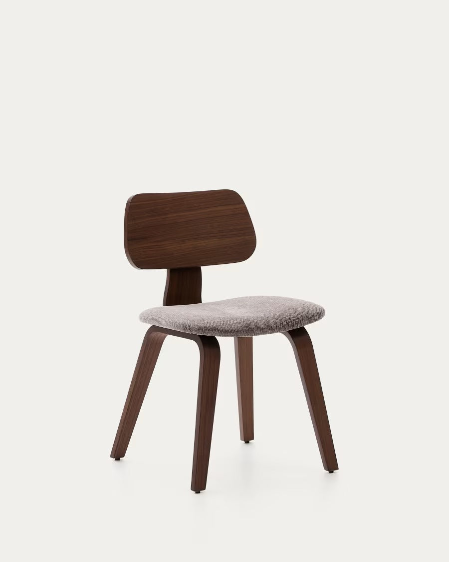 Gena Chair in Beige Chenille