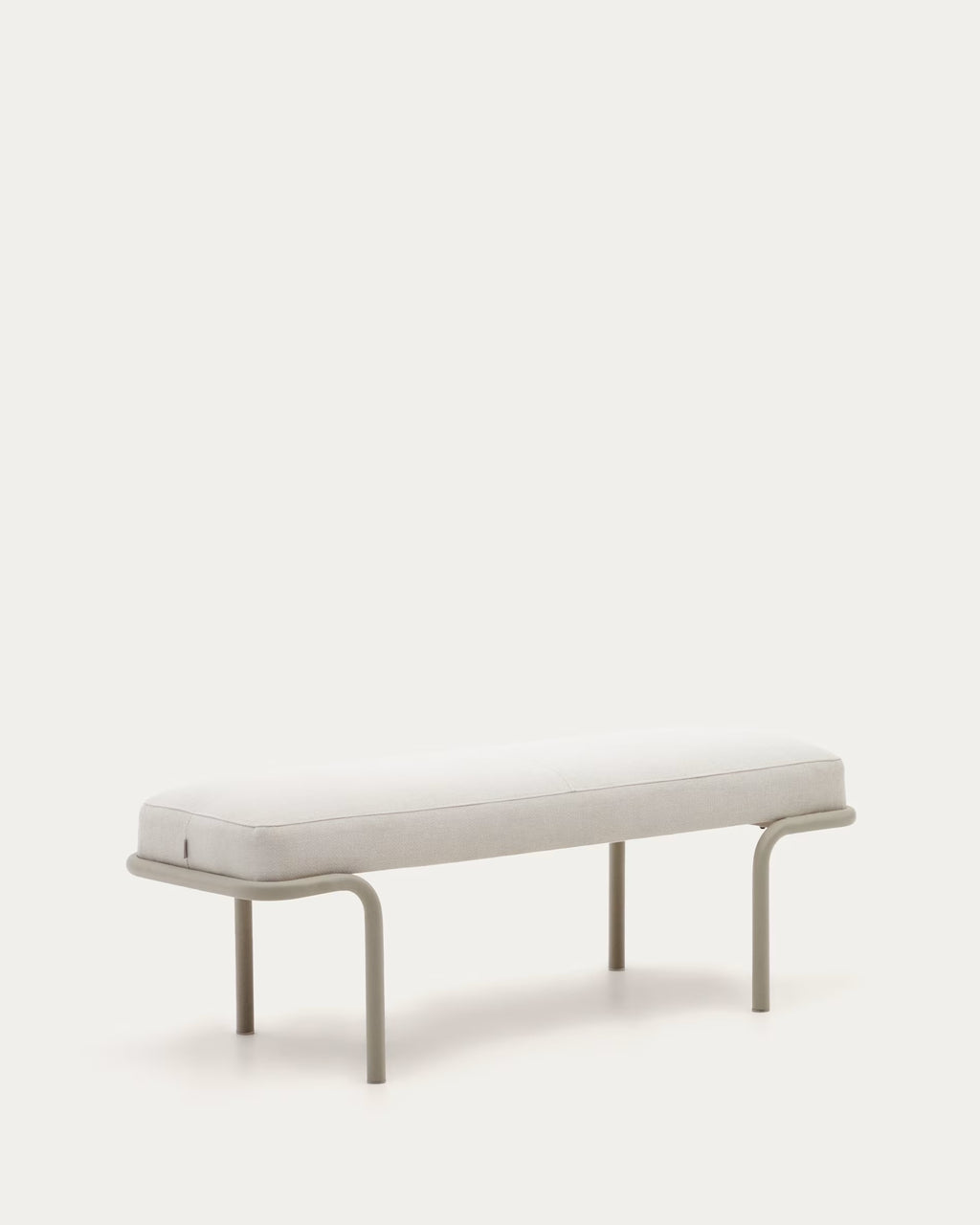Compo Bench in Beige Chenille