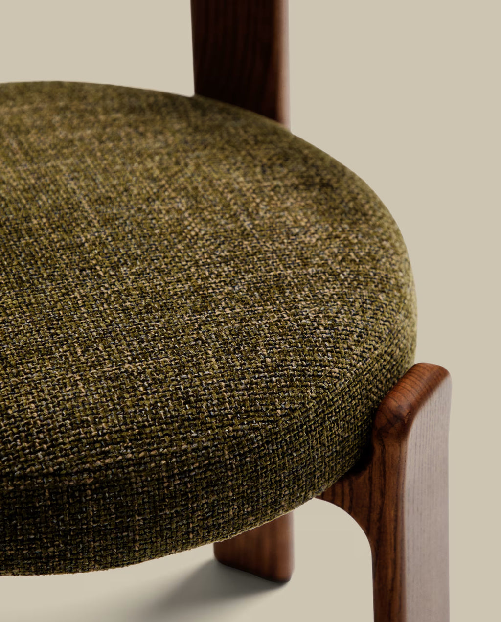 Granite Dining Chair - Green Chenille