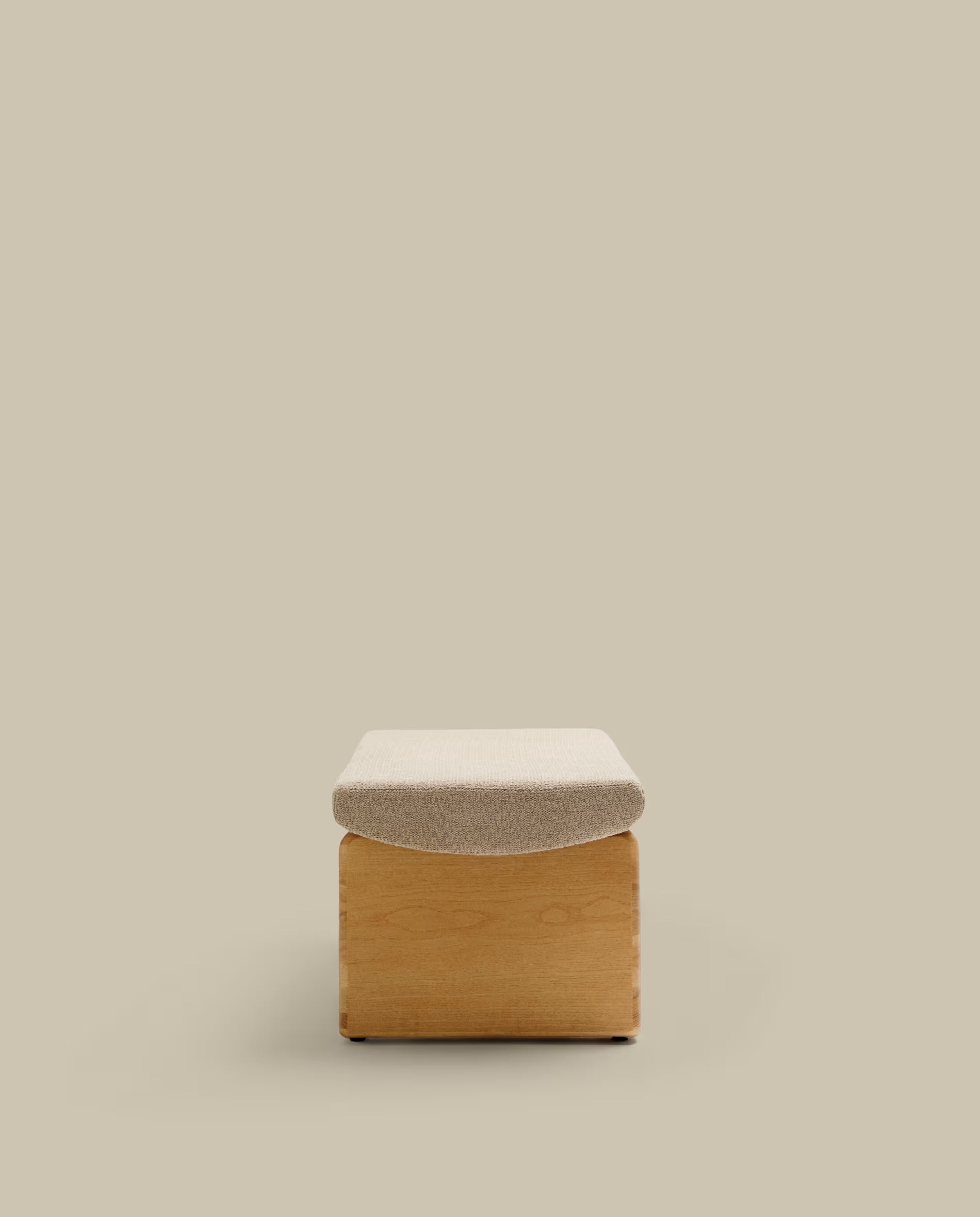Topaz bench in natural finish, 150 cm.