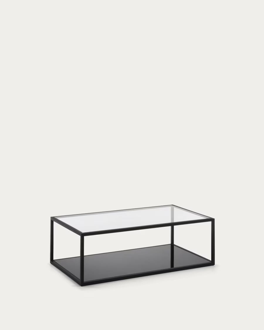 Blackhill Black Rectangular Coffee