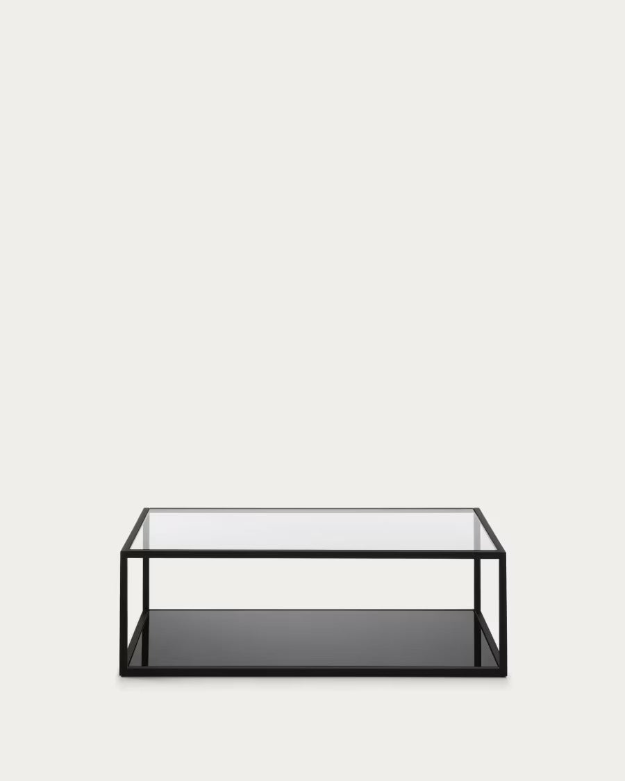 Blackhill Black Rectangular Coffee
