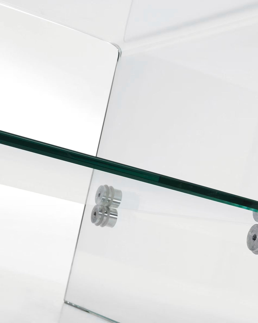 Burano glass coffee table 110 x 55 cm.