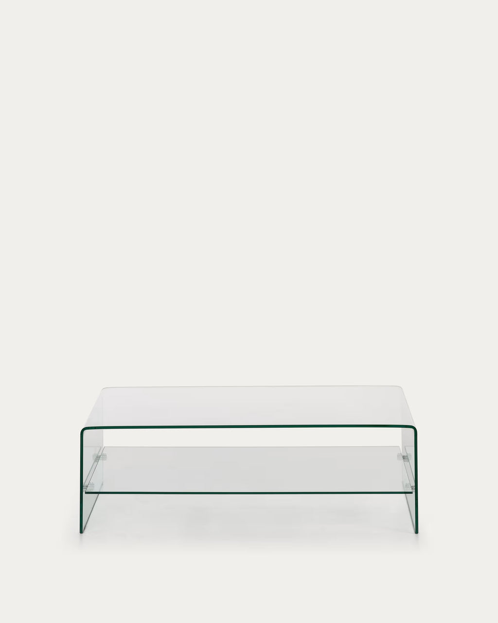 Burano glass coffee table 110 x 55 cm.