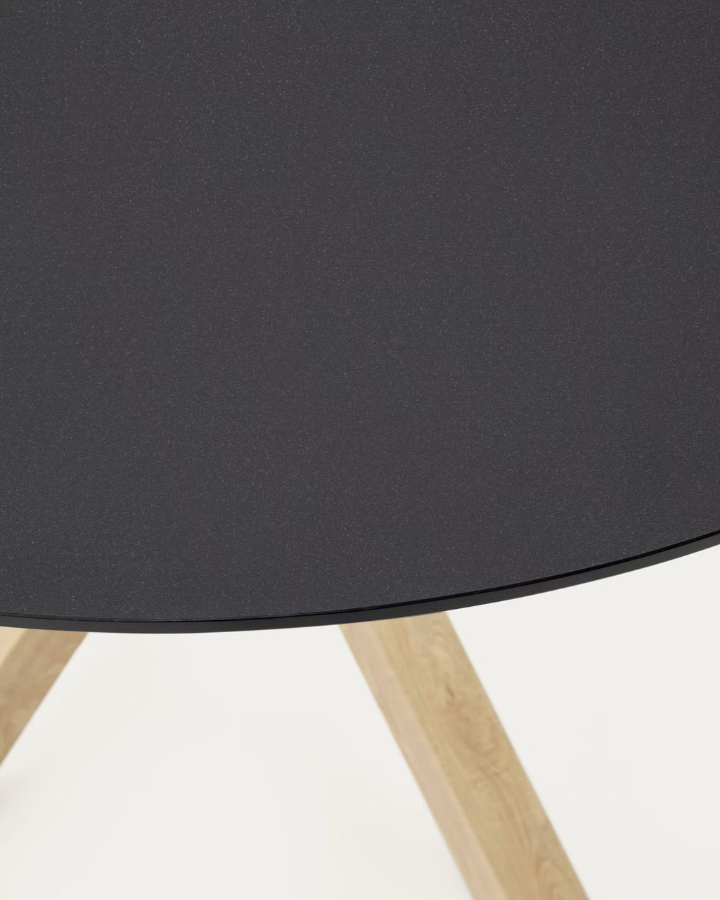 Argo Oval Table Top Black 150cm