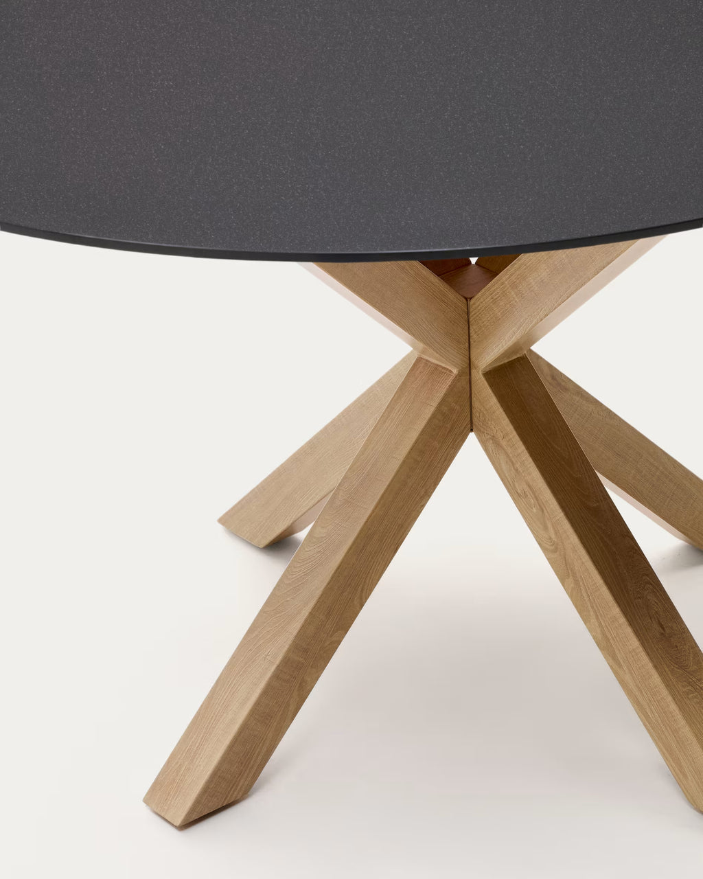 Argo Oval Table Top Black 150cm
