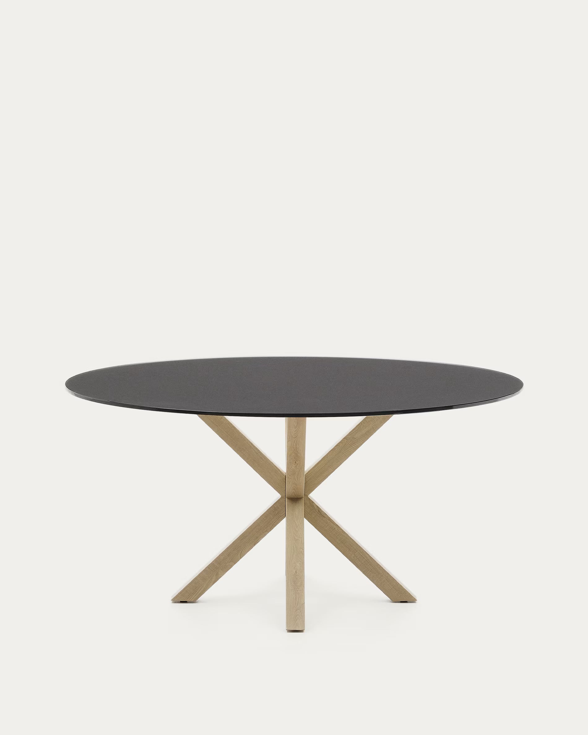Argo Oval Table Top Black 150cm