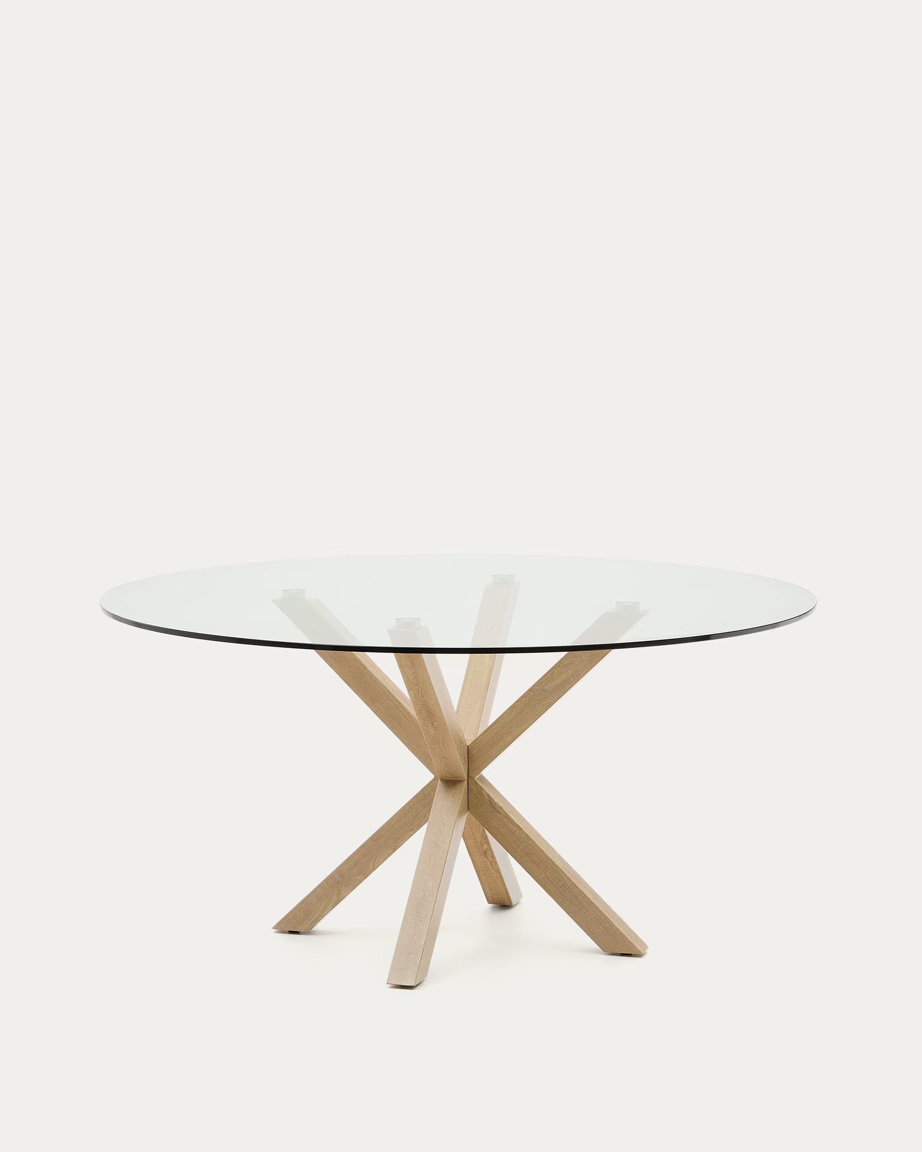 Argo Round Glass Table
