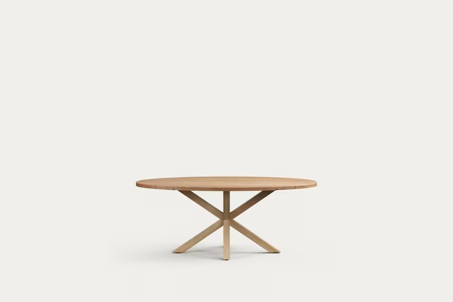 Argo Oval Table Top in Solid Acacia