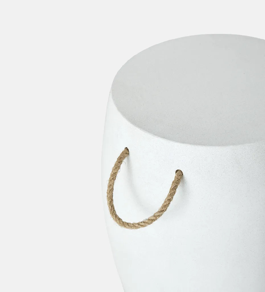 Cork Lamp Table  - Cement