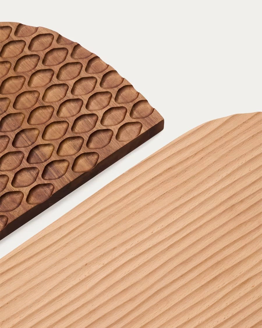 Trivax 4-Piece Wall Panel made of acacia wood FSC 100%