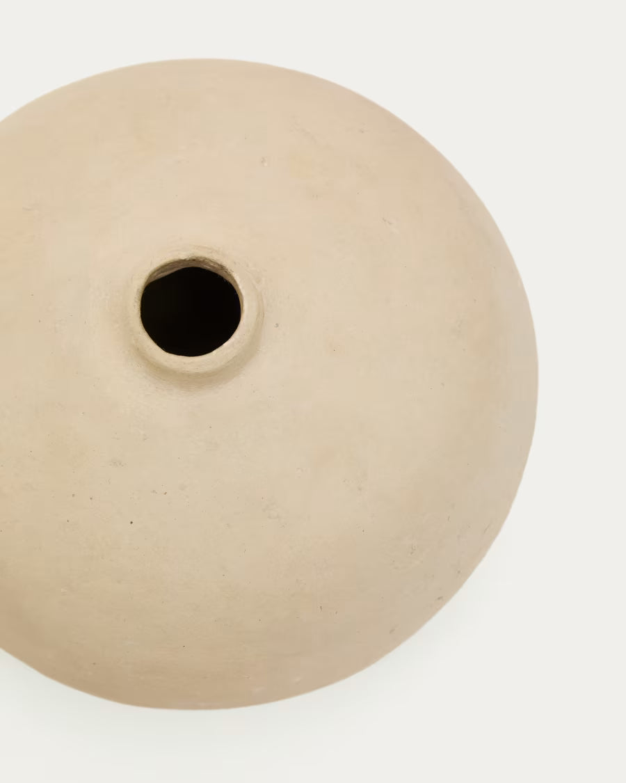 Nivala papier-mache vase 8.5cm.